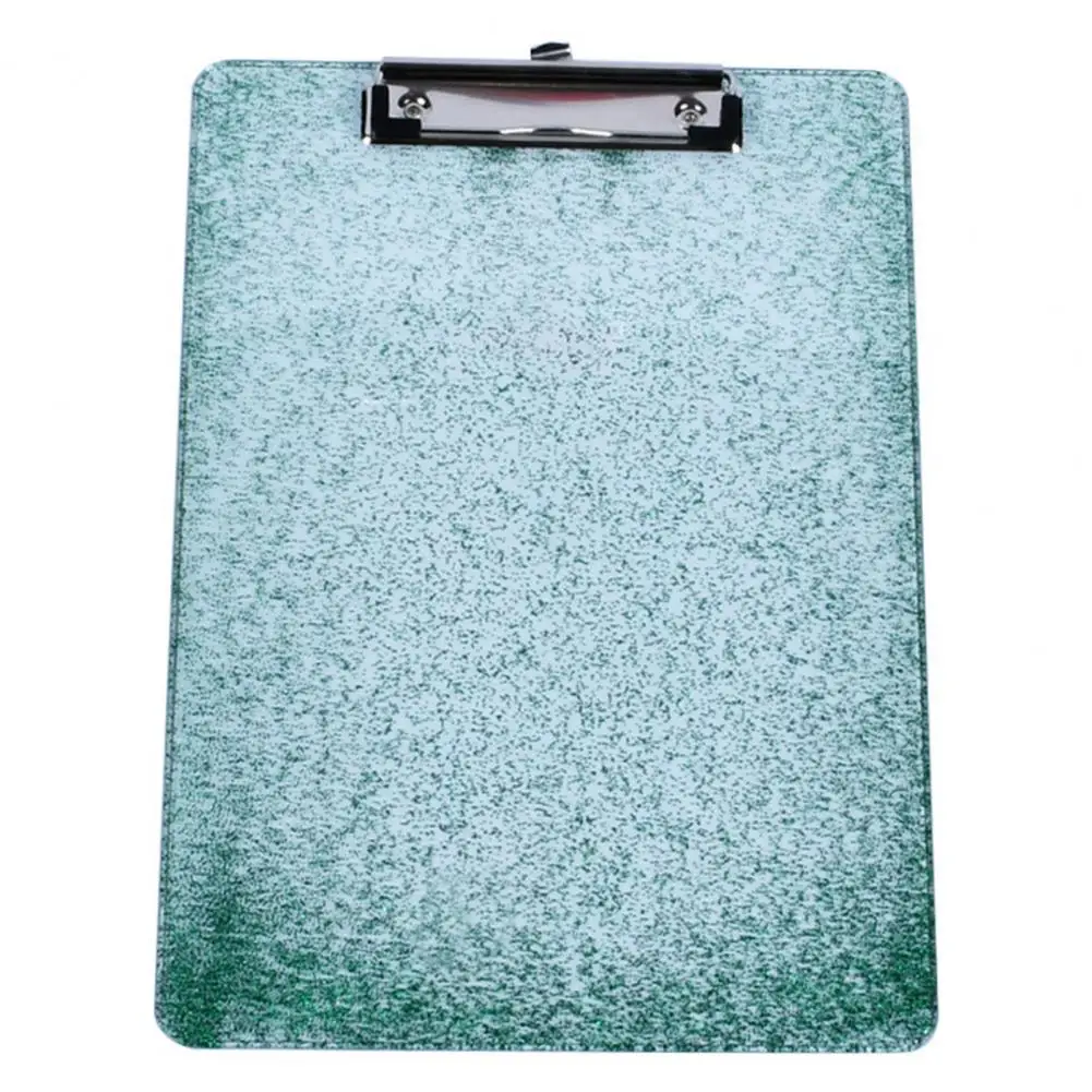 Portapapeles A4, soporte para menú, carpeta de archivos rectangular gruesa, tablero colgante, portapapeles de papel, Bloc de escritura, tabla portapapeles