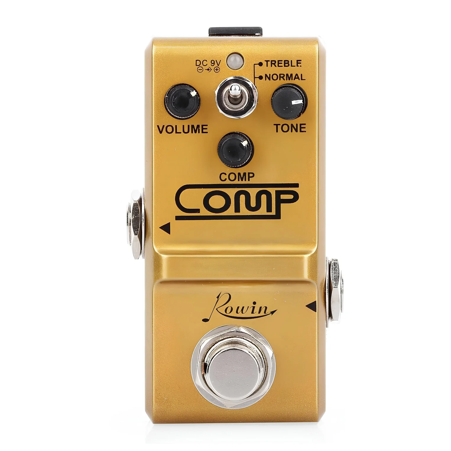 Rowin mejor Pedal de compresor de guitarra analógico Comp Box efecto de compresión para guitarra eléctrica Pedalboard de bajo True Bypass CS-3