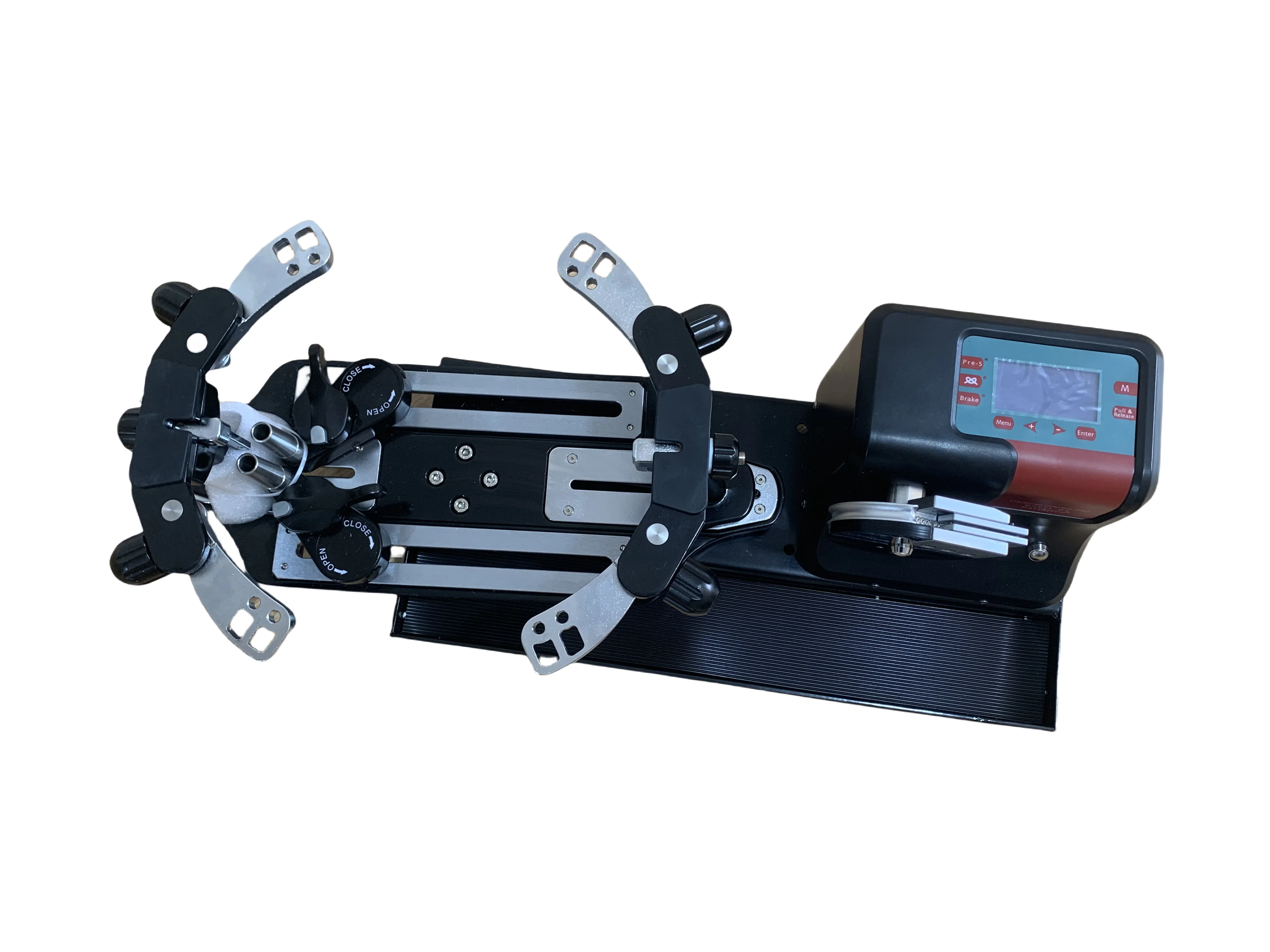 TOP 9-102 Tennis Badminton Stringing Machines 220V Electronic Automatic Release Clamp With Stringing Tools 102LB Automatic Motor