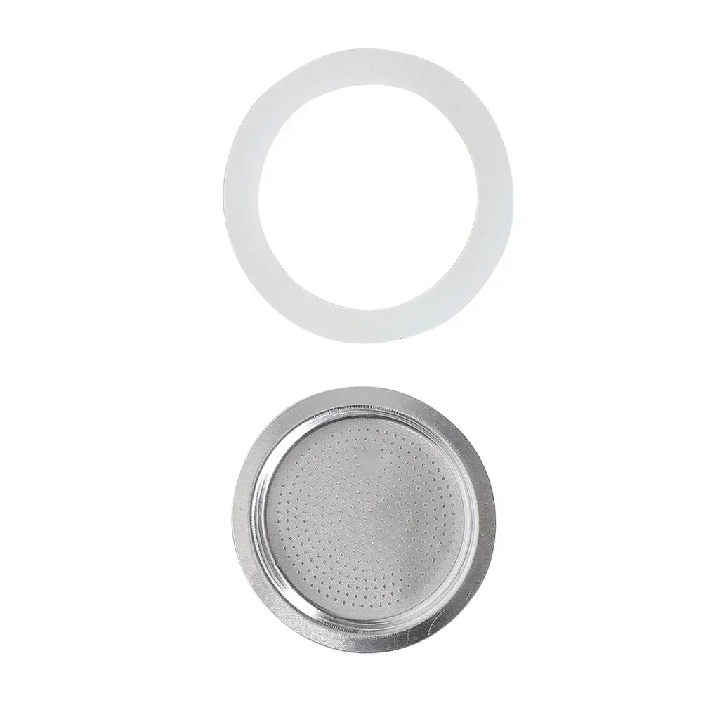 Replacement Gasket Seal For Coffee Espresso Moka Stove Pot Top Silicone Rubber Coffee Rubber Ring For Moka Pot Espresso Coffee