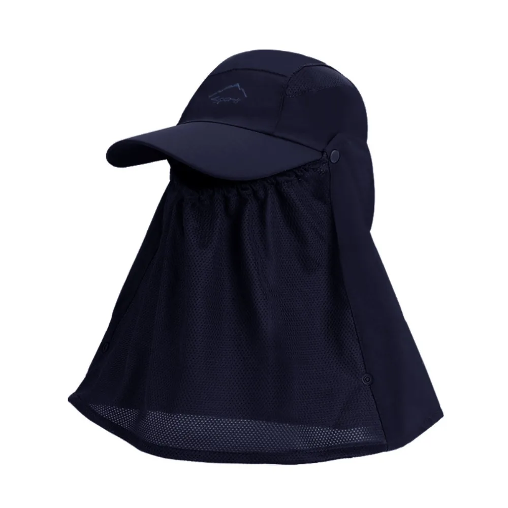 

Portable UV Protection Fishing Sun Hat Breathable Protection Face Neck Baseball Cap Fisherman Cap Summer