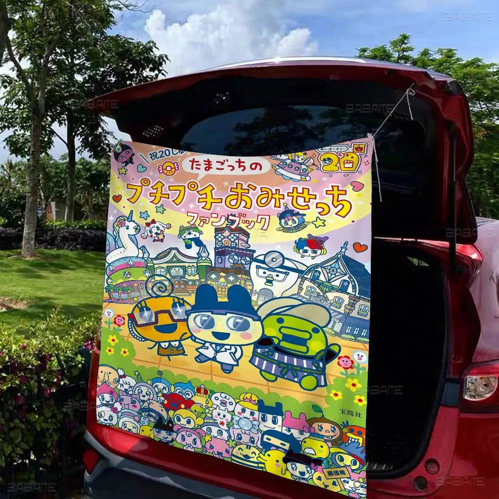 T-Tamagotchi Cut Friend Game Large Size Shop Art Promotion Advertising Booth Flag Hanging Banners