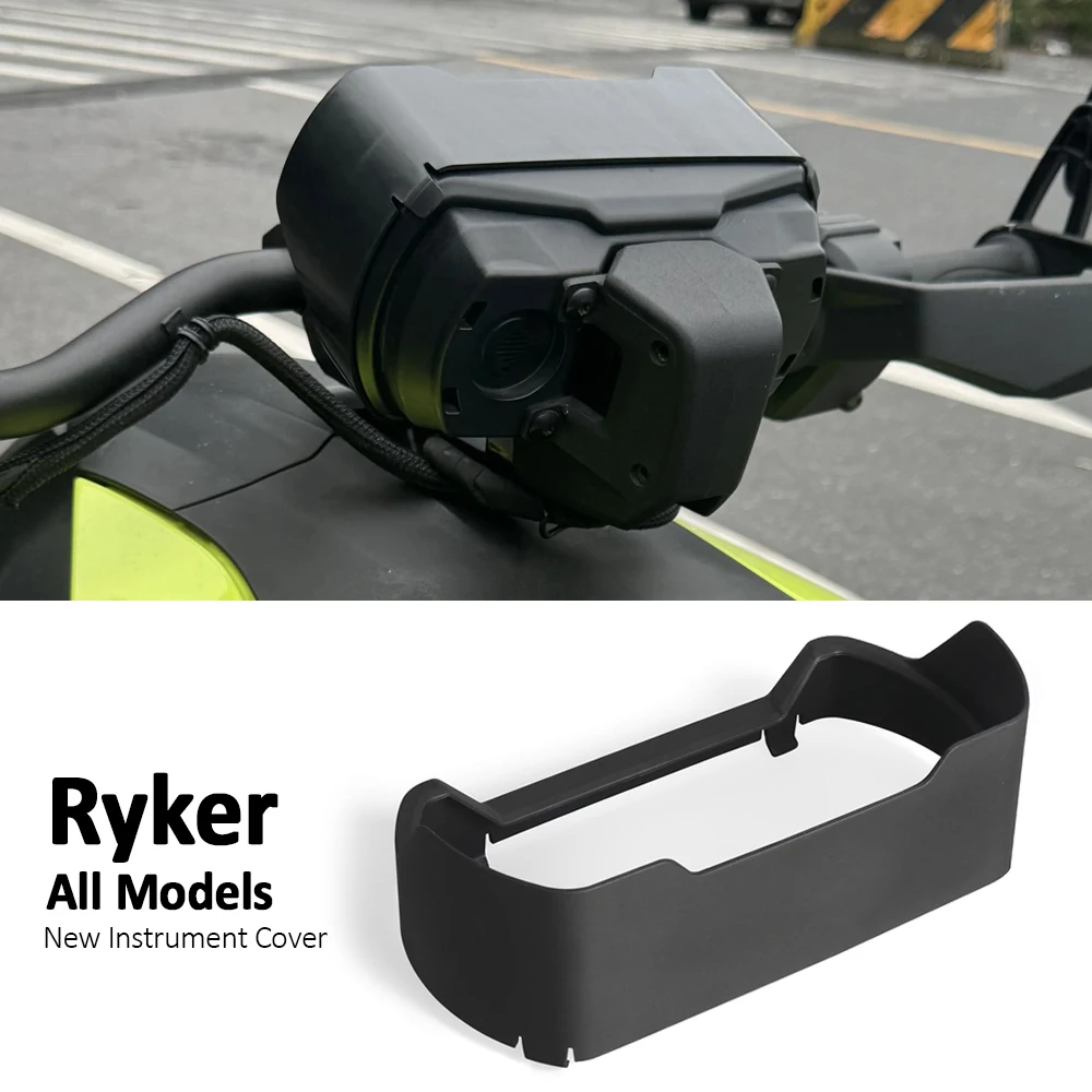 

For Can-Am Ryker 600 900 Rally Edition Sport ACE 2019-2025 UTV Instrument Dashboard Sun Visor Guard Anti-Glare Cover Protection