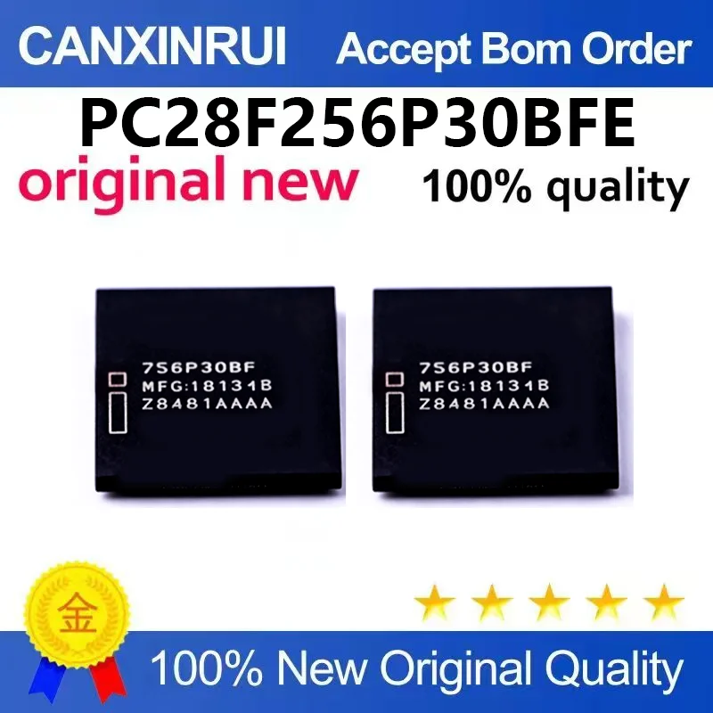 （5pcs-100pcs）PC28F256P30BFE BGA-64 NOR Flash Memory Integrated Circuit IC Chip