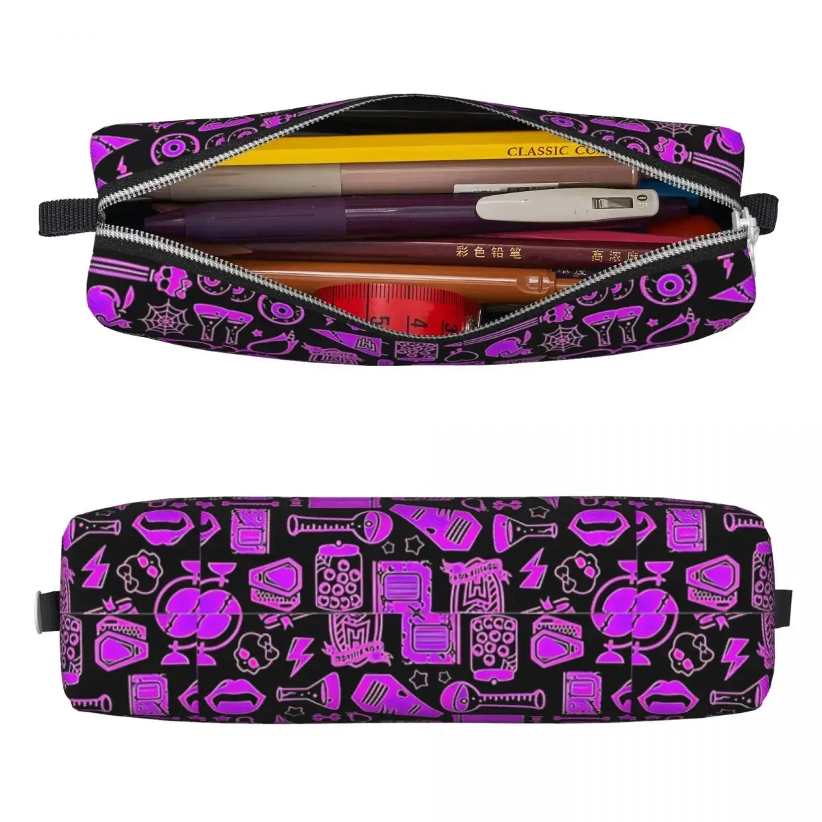 High Film Pencil Cases Anime Dolls Pen Bags Student Big Capacity Office Gift Pencilcases