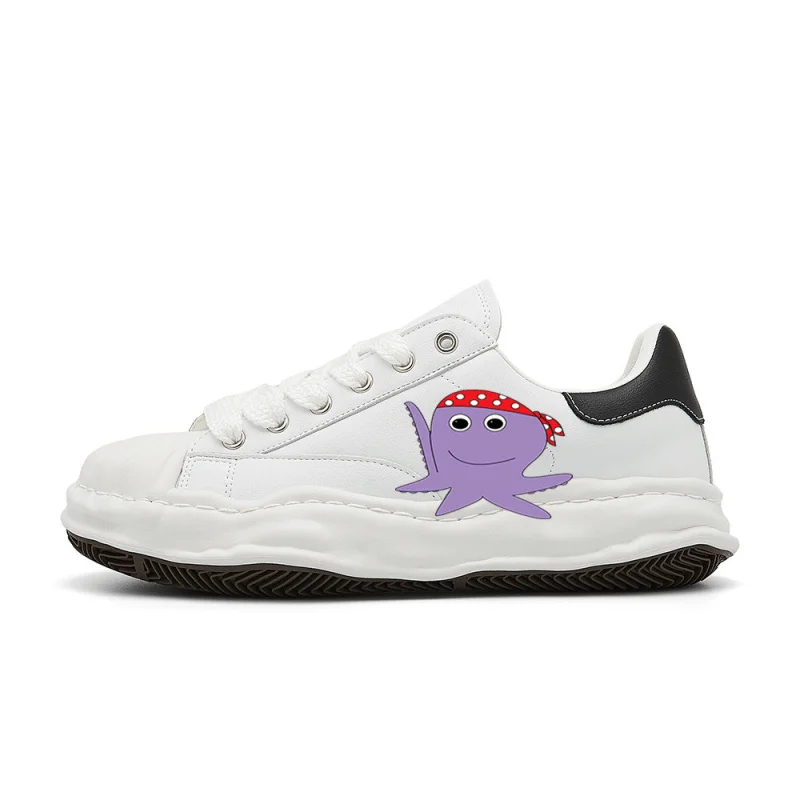 

Lovely octopusVintage Fashion Street Sneakers，The design is retro, stylish, comfortable, and versatile，Suitable for street fashi
