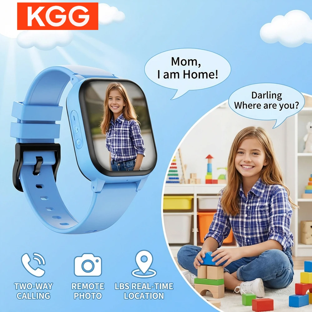 

Smart Watch Kids 2G Sim Card Child SmartWatch SOS LBS Location Camera Waterproof Upgrade Watch For Boys Girls