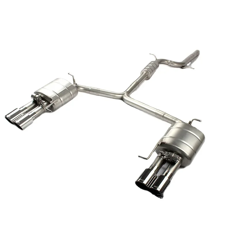 High quality Catback Exhaust For Audi A4/A5 B8/B9 2.0T 2016-2023 performance Stainless Steel car Exhaust System Increased power