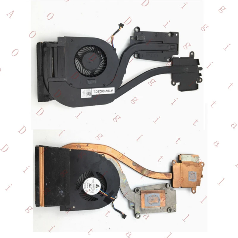 WW For Dell Latitude E6540 Laptop Discrete Graphics Cooling Fan Heatsink CN-072XRJ