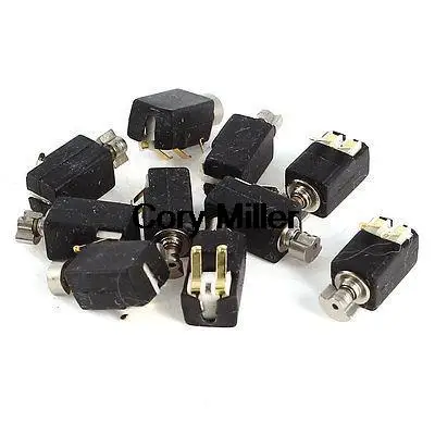 Smart Phone DC 3V 65mA 3000RPM Mini Vibration Motor Vibrating Black