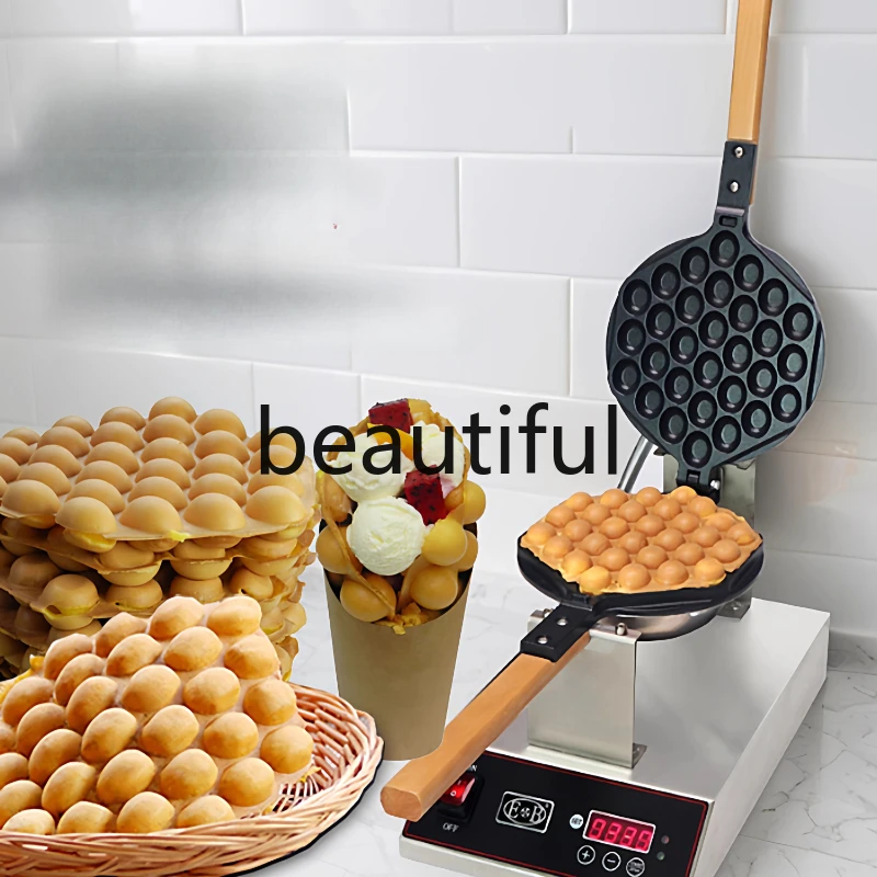 

Egg machine commercial electric non-stick pan intelligent display, egg machine commercial stall