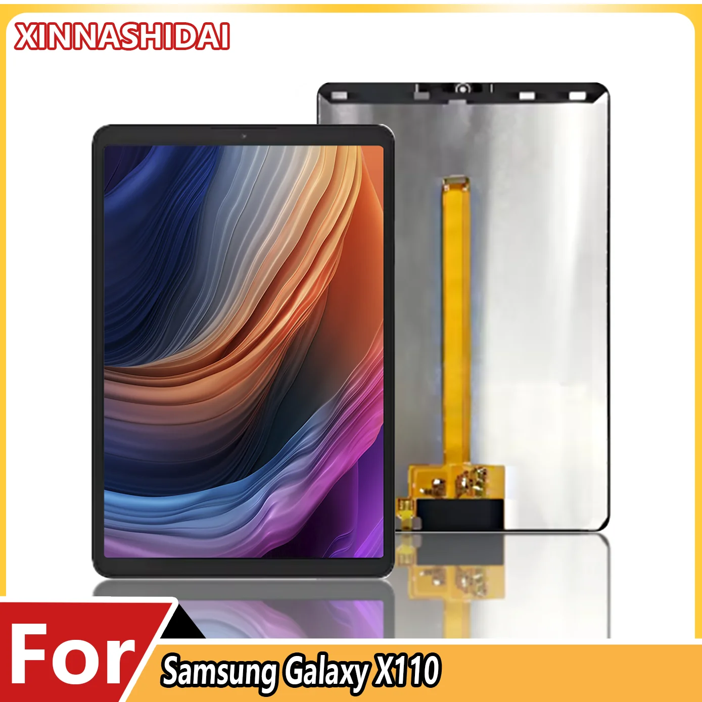 For Samsung Galaxy Tab A9 SM-X110  LCD Display Touch Screen Digitizer Glass Assembly Replacement