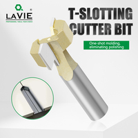 LAVIE 1/2' Shank Industrial Quality T Type Slot Cutting Router Bits Woodworking Milling Cutter I13A382413GD