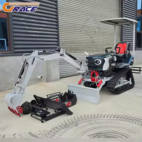 New Hot Sale 80HP Crawler Tractor For Sale Farm Machine With Hydraulic Crushing Hammer Quick Hitch - Image 6