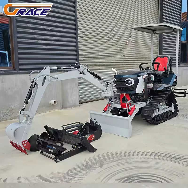 New Hot Sale 80HP Crawler Tractor For Sale Farm Machine With Hydraulic Crushing Hammer Quick Hitch - Image 6