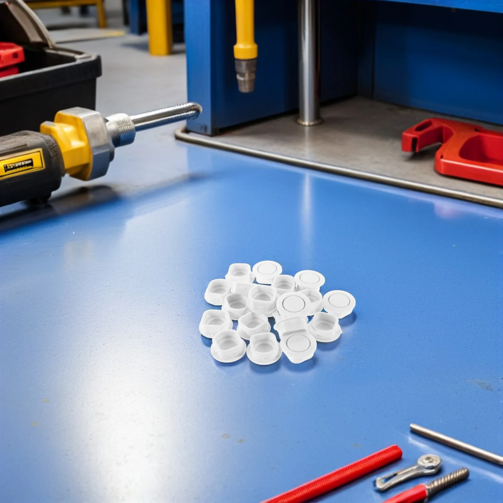 

50Pcs Car Bumper Hole Cap Rubber Plug Decorative Stoppers Cover Front Rear Radar Hole Protective Automotive Rubber Cover