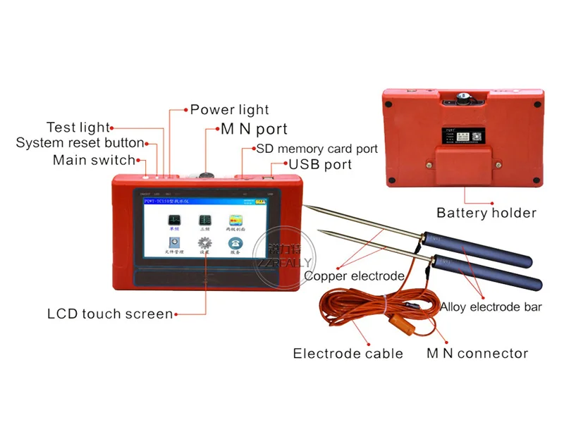 Professional Water Detector Groundwater Underground High Quality Automatic Underground Water Finder