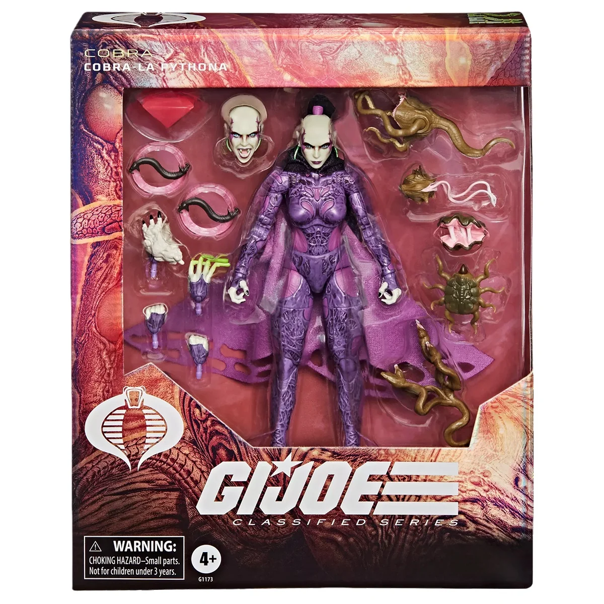 متوفر في المخزون القوات الخاصة الأصلية جيجو 6 بوصة كوبرا إمبراطورية بيثونا باي فنجا 172 متوفرة في المخزون #2