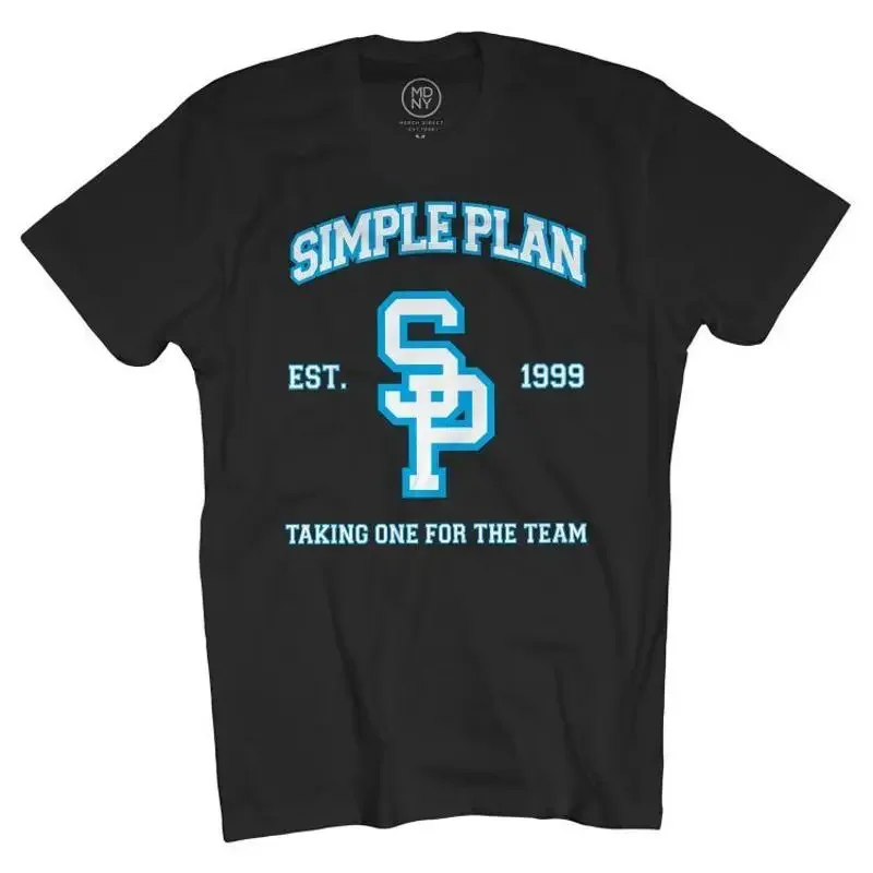SIMPLE PLAN Taking One For The Team T SHIRT S M L XL New Official MerchDirect