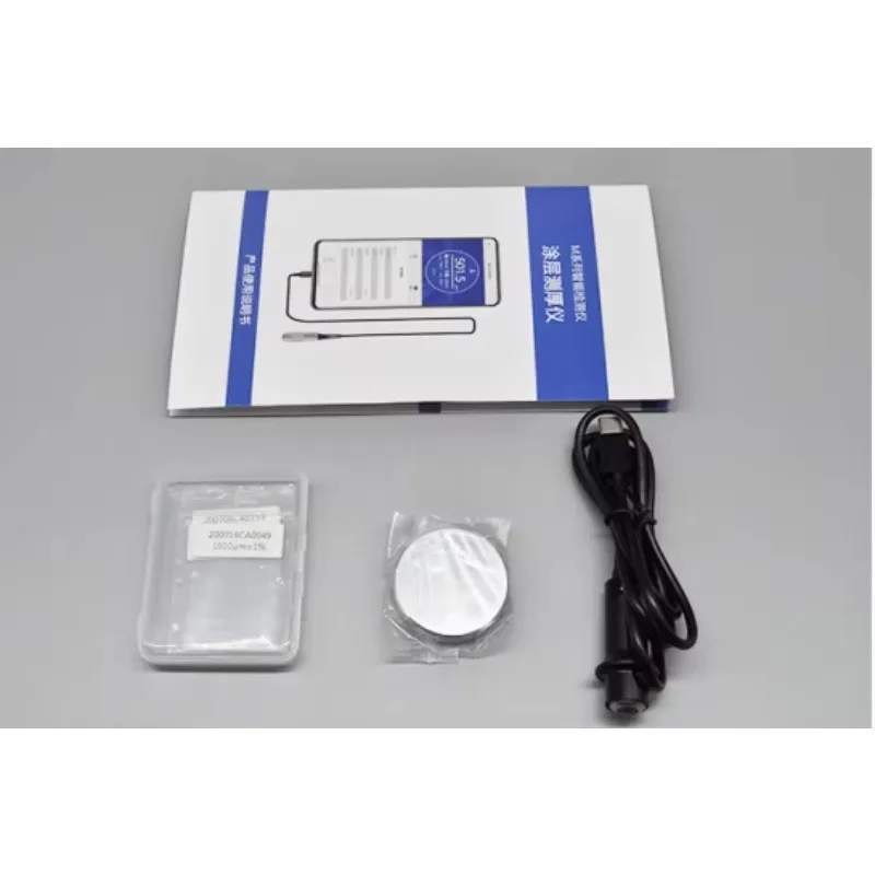 MCT350 M 시리즈 코팅 두께 측정기 모바일 폰 및 프로브 포함 지능형 코팅 두께 측정기