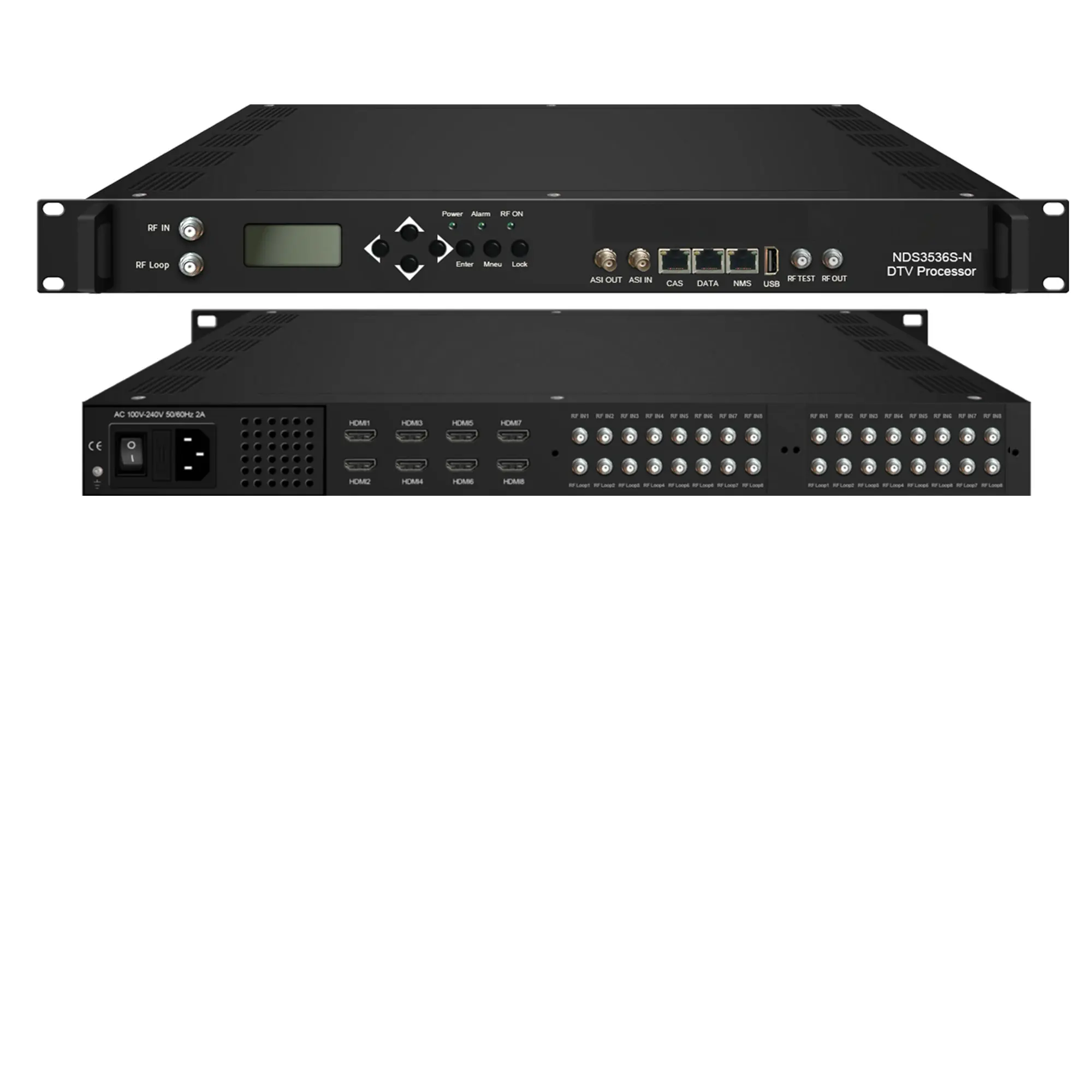 Modulador receptor sintonizador 8 16 + sintonizador modulador codificador HD 8/16/HD MI a RF DVB-T DVB-C ATSC ISDBT dtmb modulador IPTV CATV