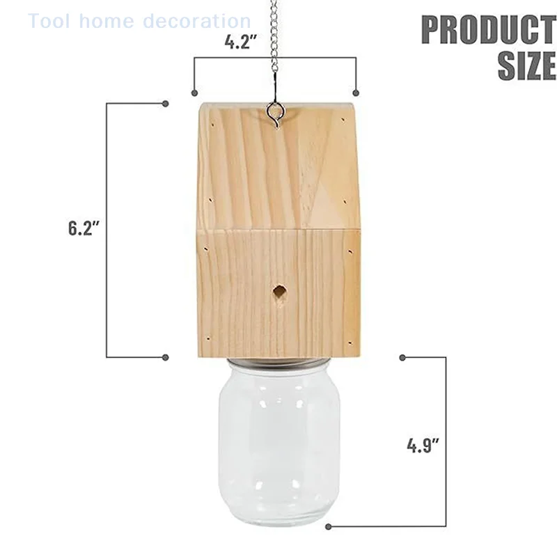 Best Carpenter Bee Trap Best Wooden Solid Wood Outdoor Insect Catching Wood Entertainment Wooden insect trap