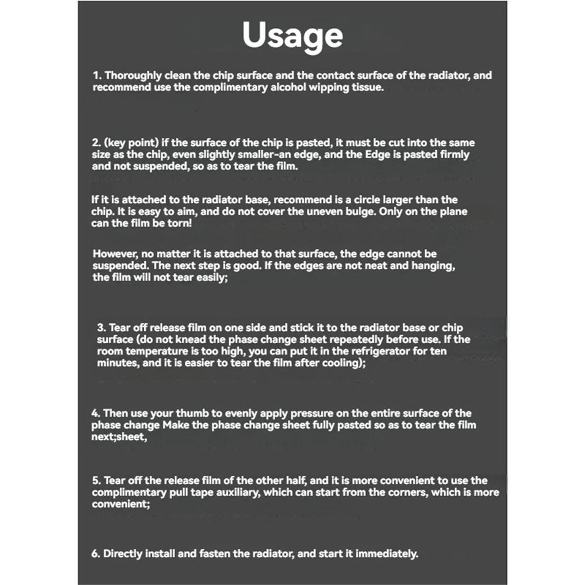 A88M Thermal Conductive Pad 8.5W/Mk Honeywell PTM7950 Phase Change Heatsink Pad Sheet Laptop CPU GPU Heatsink Pad 80x40mm