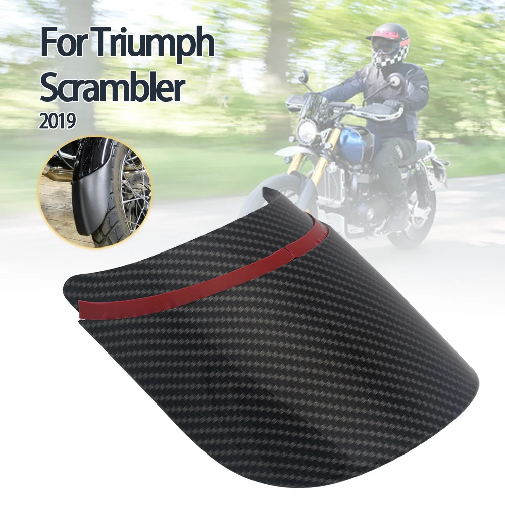 

Motorcycle Fender Front Mudguard Extender Extension ABS Plastic Mud Guard Parts For Scrambler 1200 XC XE 1200xc xe 1200XE 2019