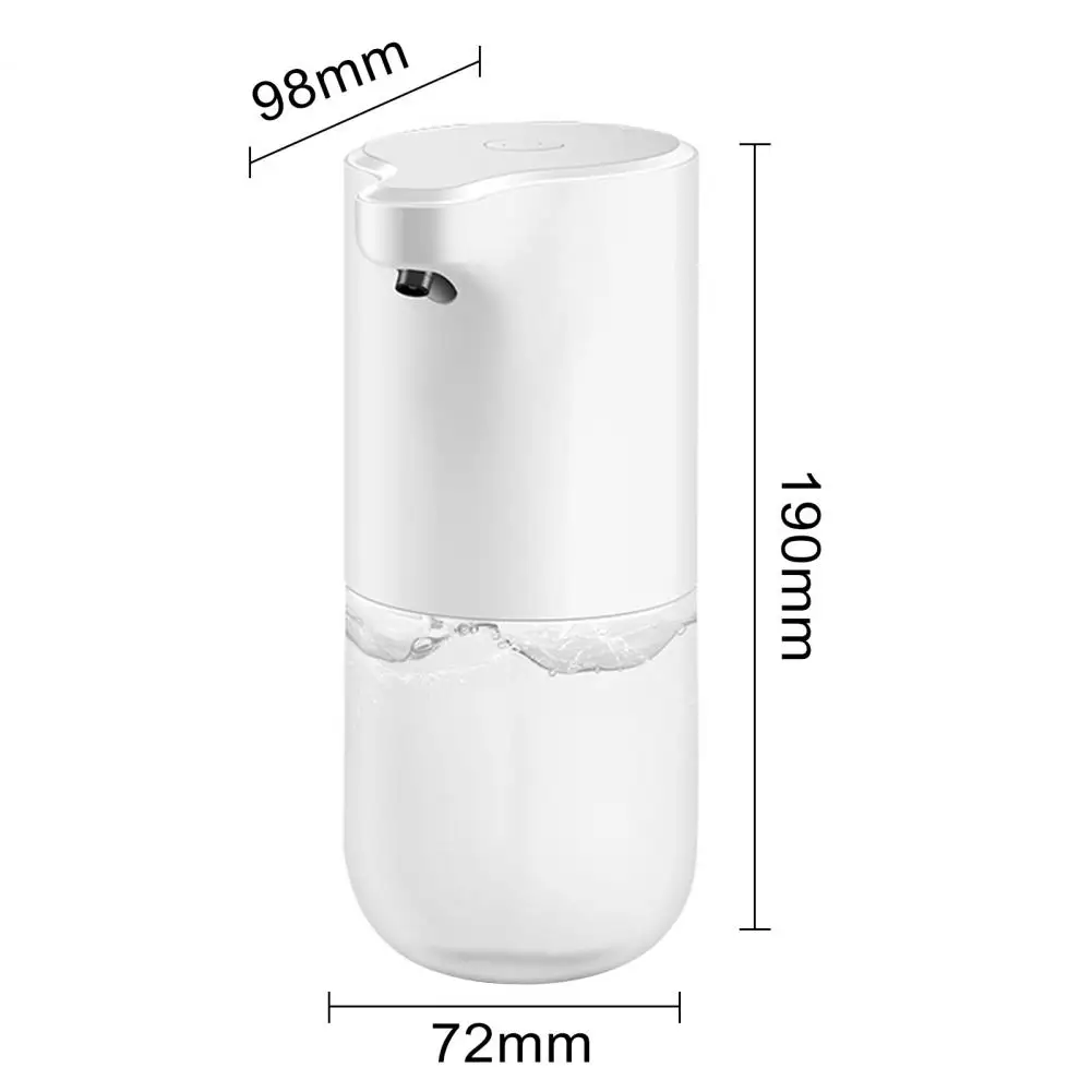 Facial Cleanser Dispenser Touchless Foaming Soap Dispenser with Intelligent Sensor Capacity Ipx4 Waterproof for Bathroom