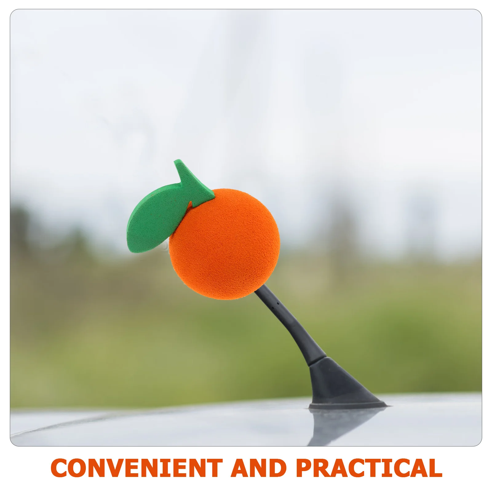 Auto Antenne Topper Stijlvol Balvormig Eva Materiaal Duurzaam Weerbestendig Gemakkelijk te installeren Auto Accessoire Auto Antenne Topper