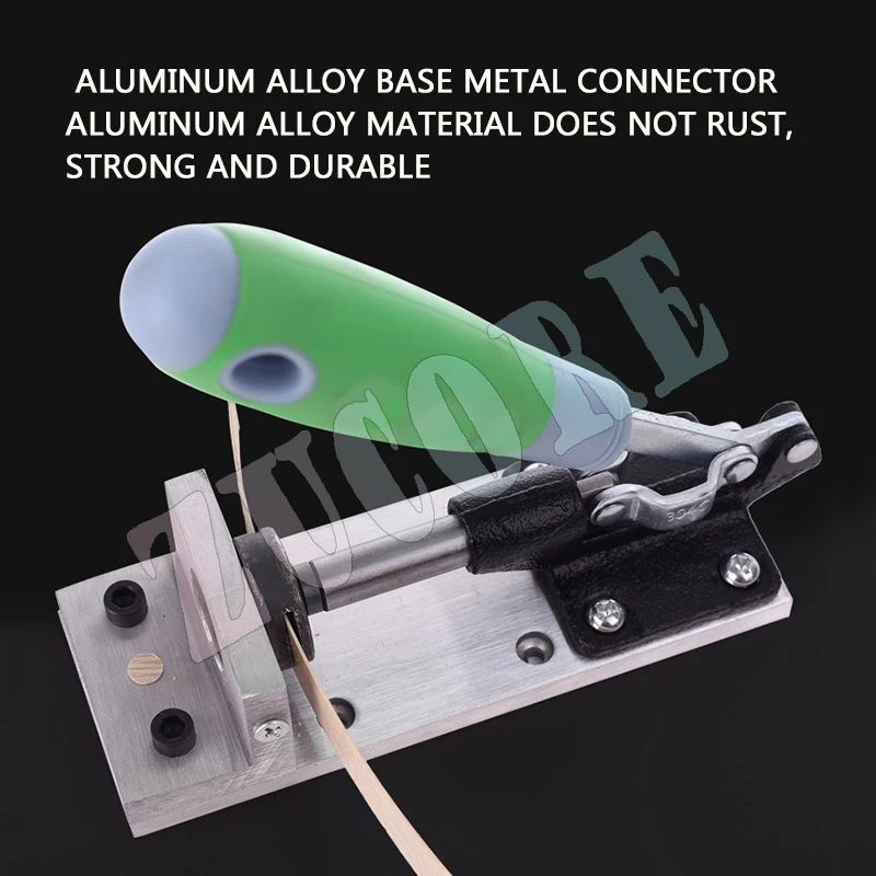 수동 엣지 밴딩 펀치 기계 8mm/15mm 엣지 밴딩 기계 홀 가이드 목공 엣지 밴딩 가죽 펀칭 도구