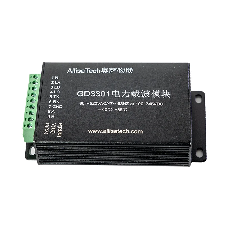 Power carry wave communication module industrial narrowband module G3 scheme OFDM single-phase three-phase use