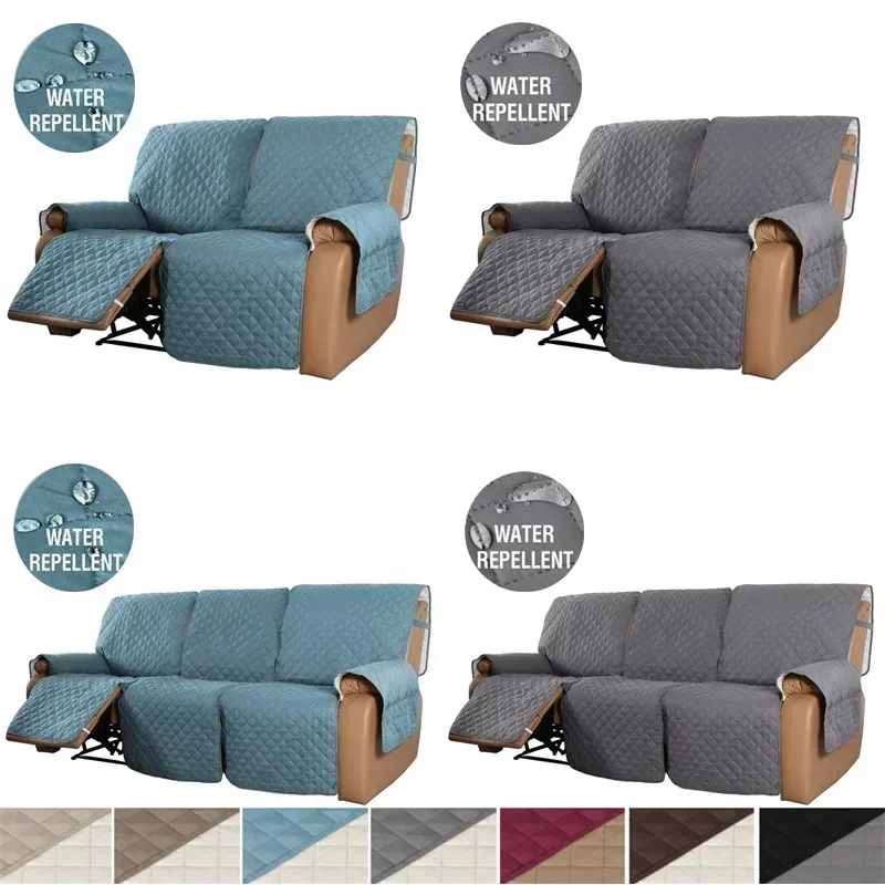 Water Repellent Recliner Sofa Covers for Kids, Lazy Boy Armchair Cover, Relaxing Lounger, Couch Towel, 2 Seaters, 3 Seaters