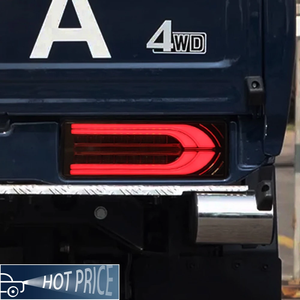 لتويوتا لاند كروزر LC79 1993-2023 مجموعة المصابيح الخلفية للسيارة ترقية LED المصد الخلفي الضوء الخلفي التوصيل والتشغيل أدوات الملحقات #6