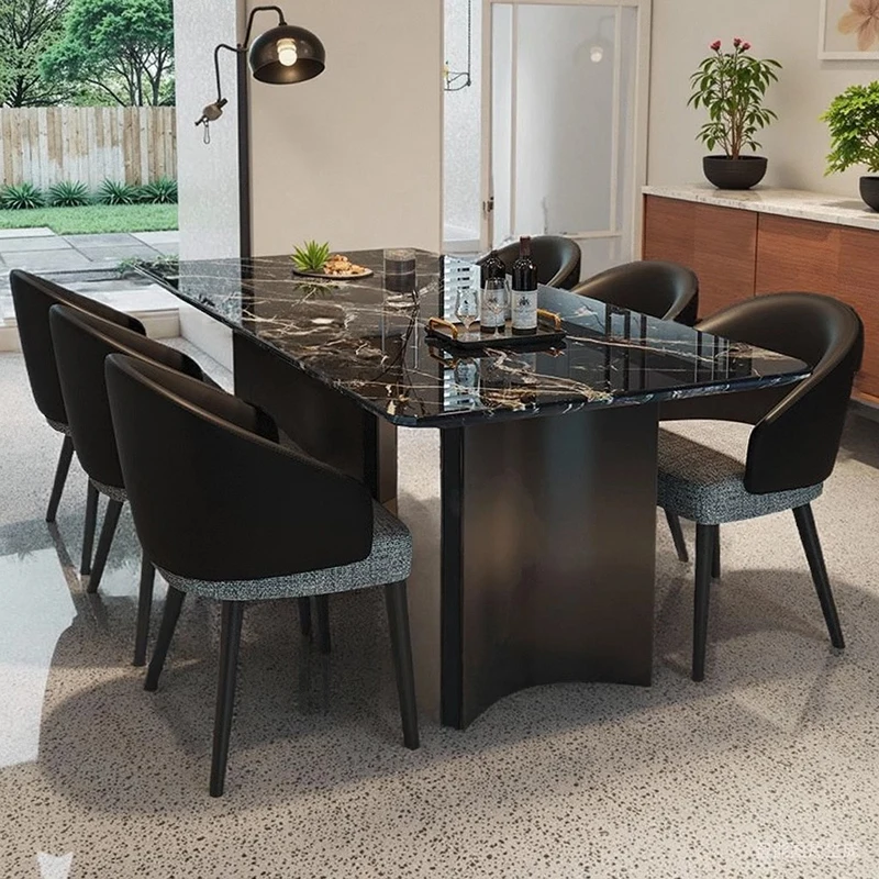 

Modern Versatile Table Exquisite Trendy Premium Unique Dining Table Elegant Aesthetic Tavolo Di Pranzo Dining Room Furniture