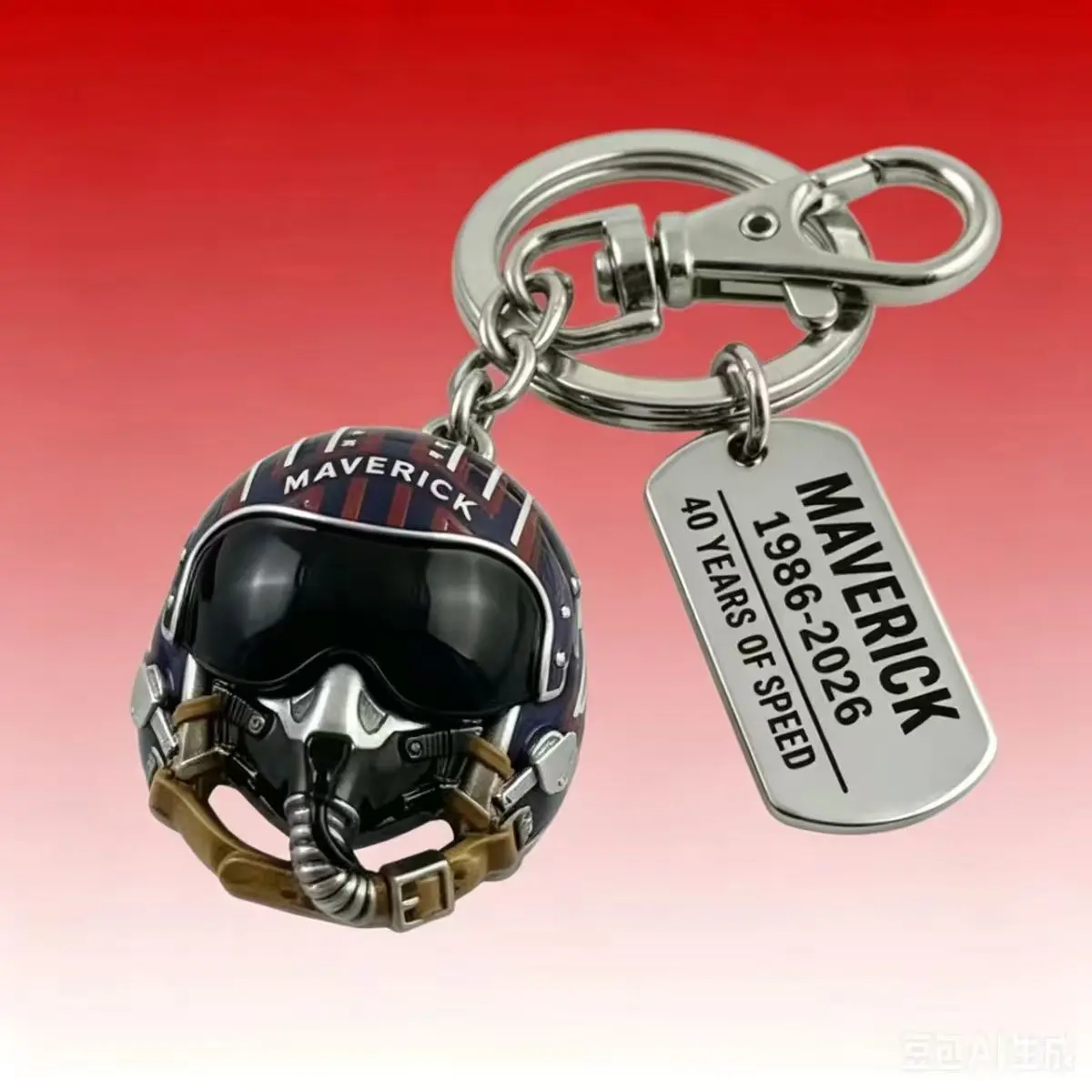 40th Anniversary Keychain Pilot Duck Cosplay Collectible Figurine 2026 Movie Fan Exclusive Gift