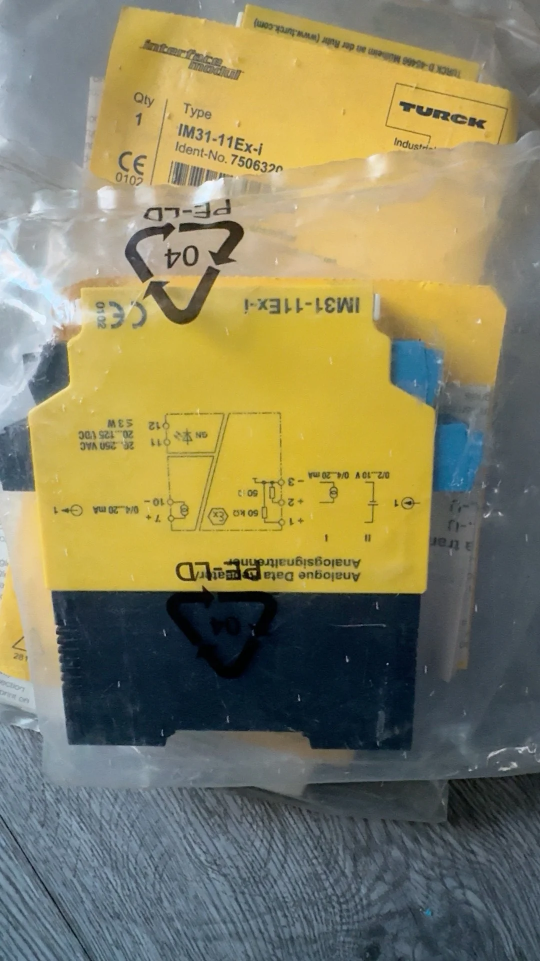 TURCK IM31-11Ex-i Isolation Barrier, Brand New And Unopened