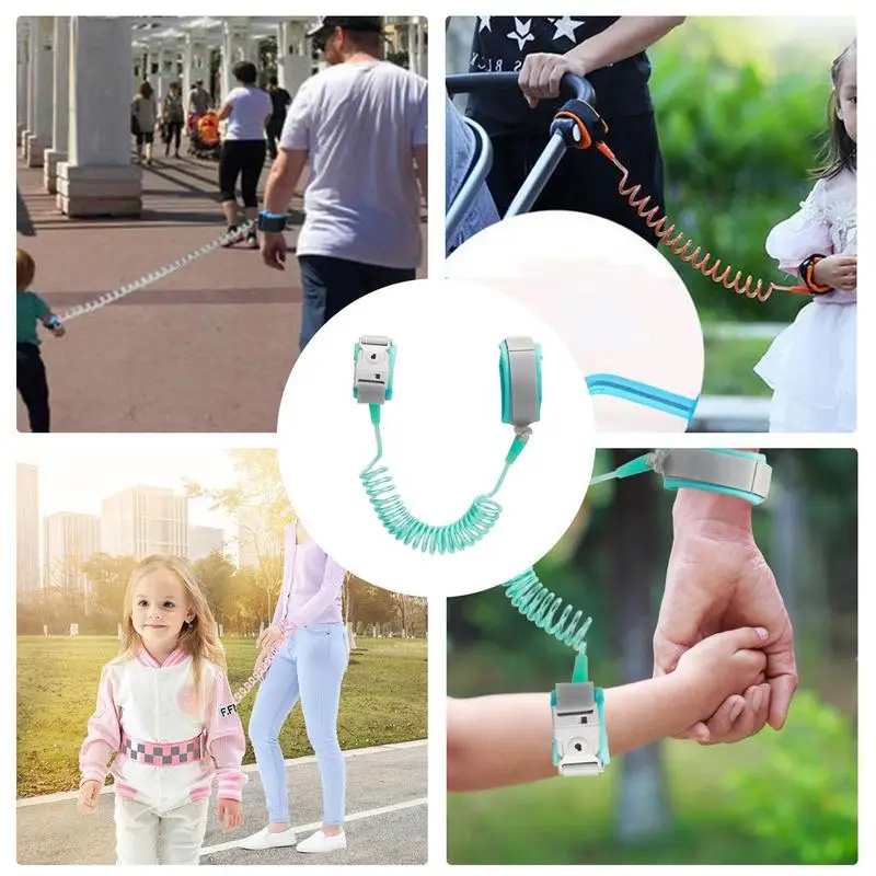 Anti Lost Wrist Link Toddler Leash Safety Harness For Baby Kid Strap Rope Outdoor Walking Hand Belt Anti-lost Safety Wristband