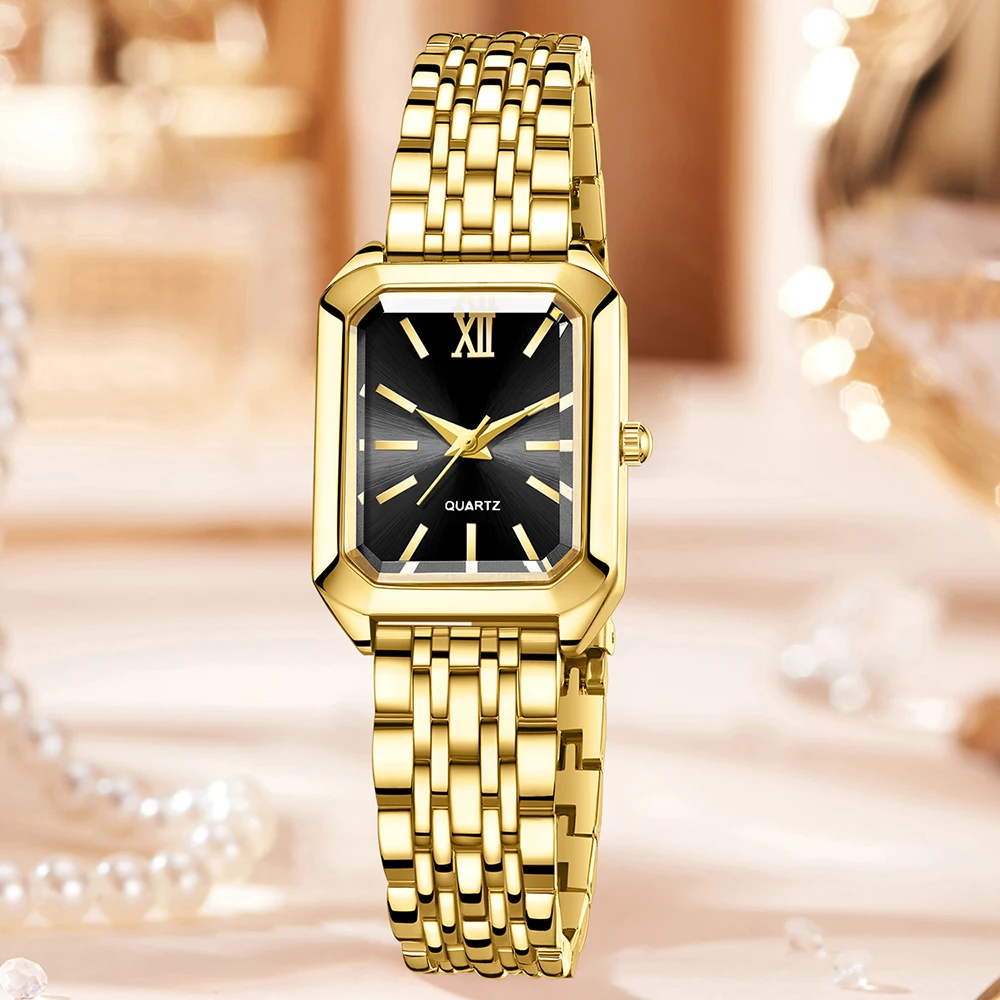 1Pc Unisex Jewelry Watch Women's Wristwatch Accessories Gold Fashionable Elegant Trendy Classic Exquisite Luxury Quartz Watch Y2K Party Gathering Daily Wear Birthday Holiday Gift Travel Vacation