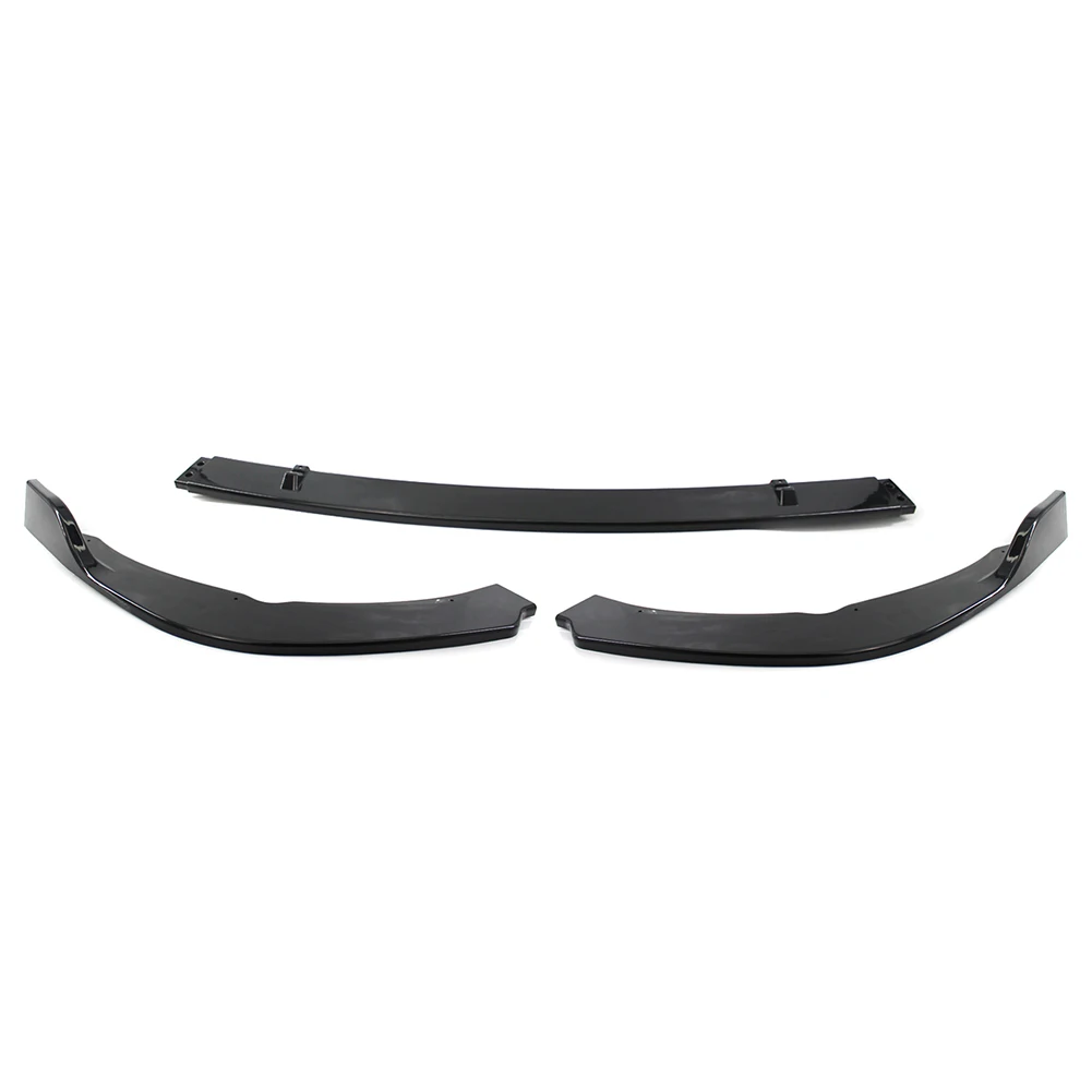 3Pcs/Set Car Front Lip Chin Spoiler Splitter Trim Bumper Body Kits For Toyota Camry SE XSE 2018 2019 2020 Glossy/Matte Black