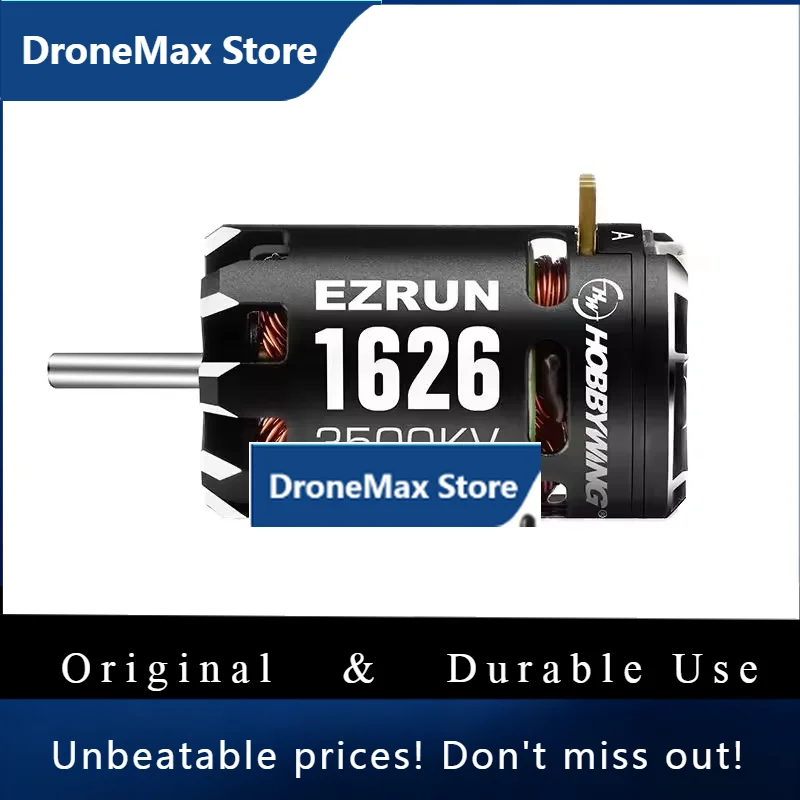 DroMaHobbywing EZRUN 1626SD 3500KV 4000KV5000KV 6500KV Sensory Brushless Motors For 1/28 Remote Control Car Model Racing Access