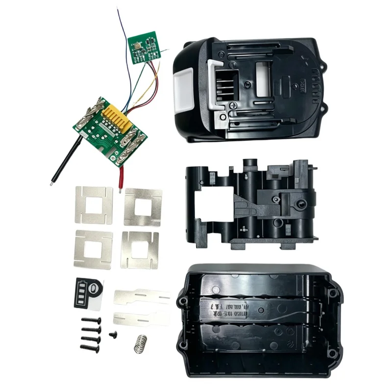 18V Battery Replacement Housing Case For BL1860 BL1850 BL1840 10-Cell 18650 Battery Shell Kit With PCB Circuit Board Hardware