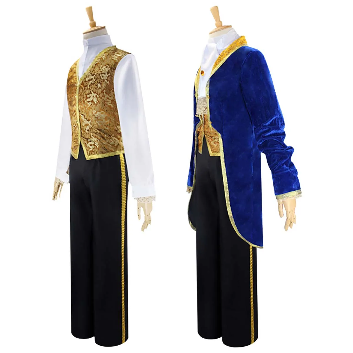 

Halloween Carnival Party Prince Beast Costume for Men
