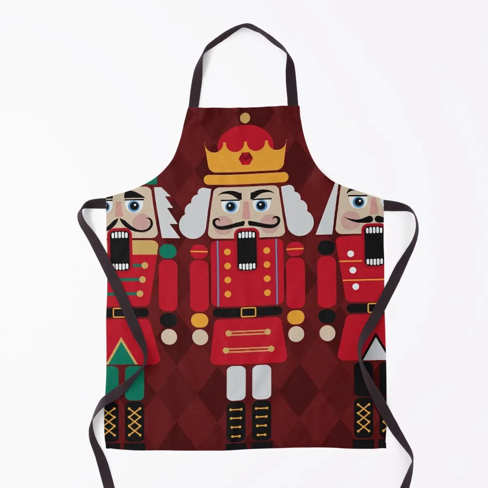 

The Nutcrackers Apron kitchen gadgets Home Cleaning cookings for women christmas 2024 Apron