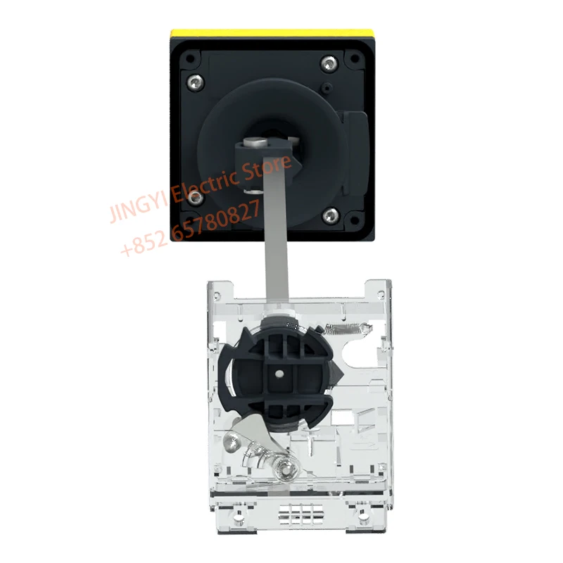 GV2APN02 External handling handle (for GV2P/L), red handle, red panel, with trip indication, Schneider GV2 Accessories