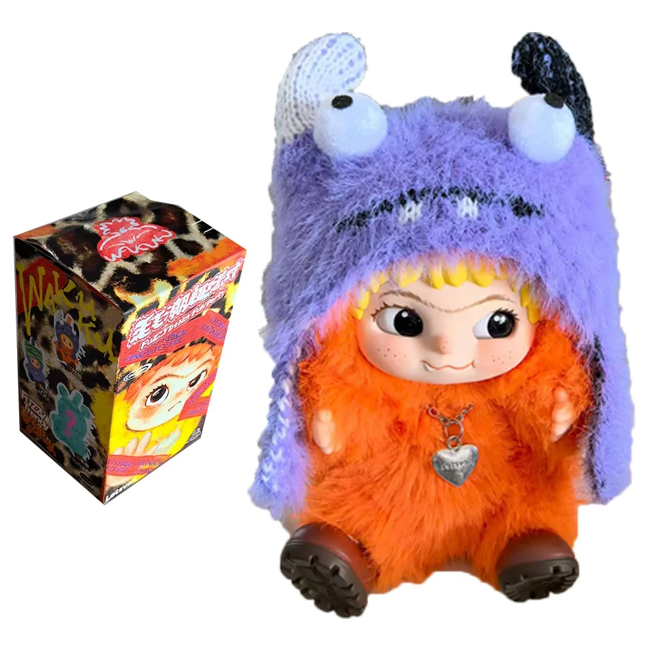 Scatola Ciondolo Bambola Regalo Giocattolo Wakuku Fox Trendy Fun Party Series Scatola cieca Azione carina Scatola misteriosa Figura foCute Doll Bag Mistero
