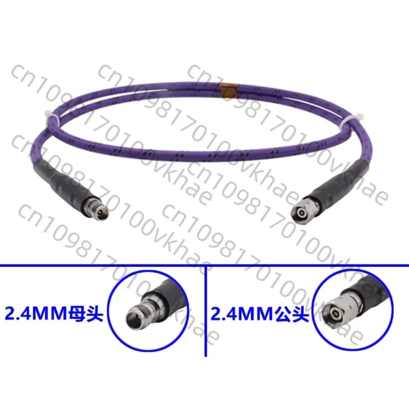 50GHz Millimeter Wave Test Cable with Armor Adapter (2.4MM-JK) & 2.4MM Revolving Main Network Sub-Test Line