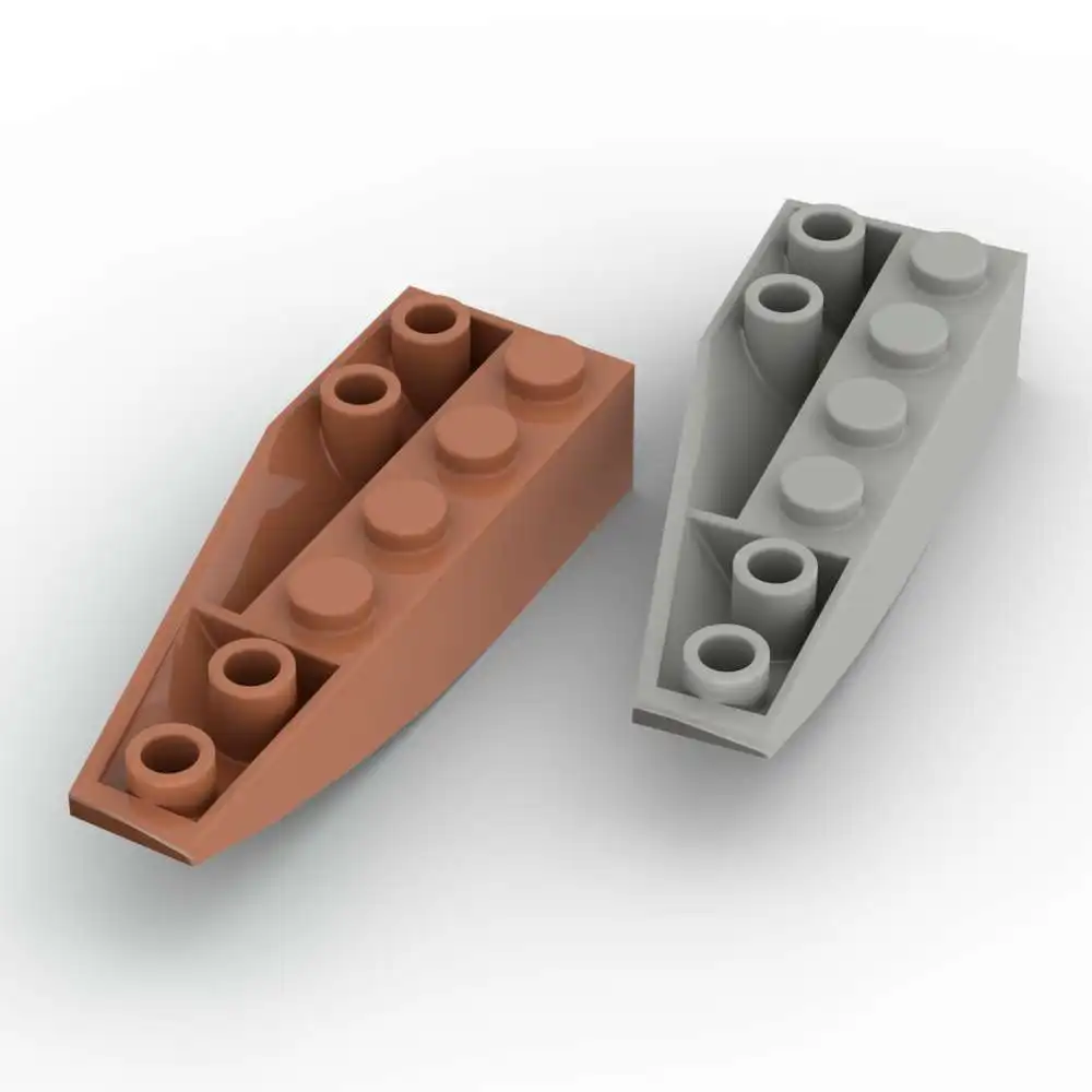 

MOC 10 шт. 41764 пластина привлекательный адаптивный кирпичный клин 6x2 перевернутый правый строительный блок игрушки для взрослых мальчиков подарки на особый день