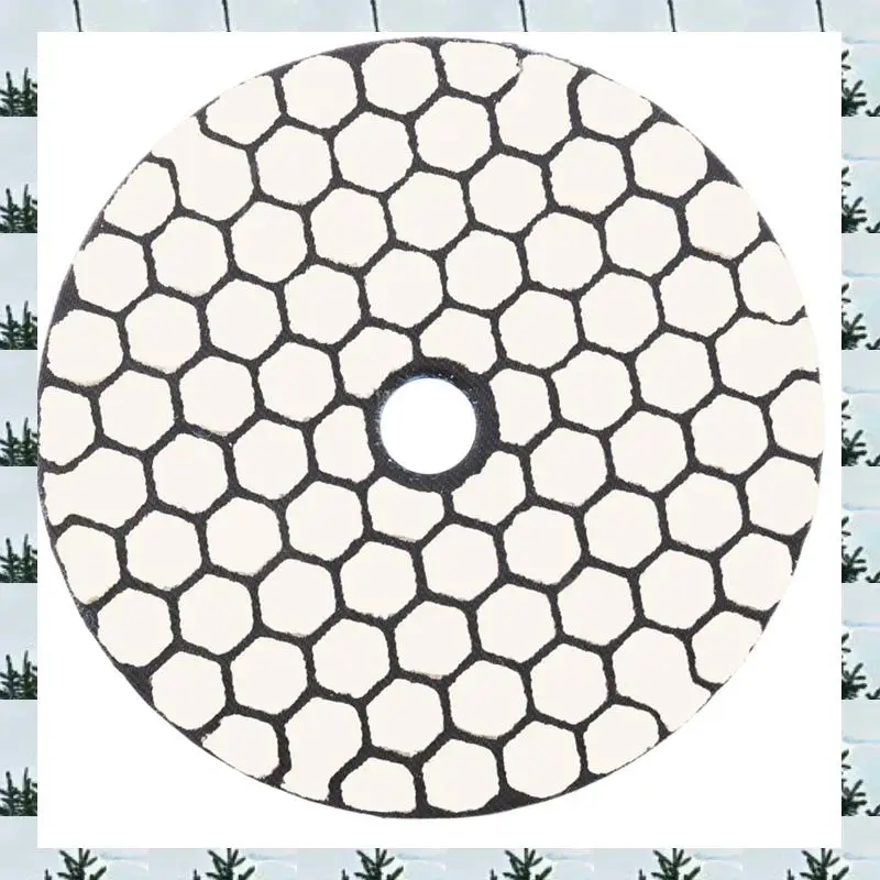 

ABLG 30 Pcs 100 Mm Grit 50 Diamond Dry Polishing Pad Granite Marble Flexible Resin Sanding Disc Stone Polisher Disc