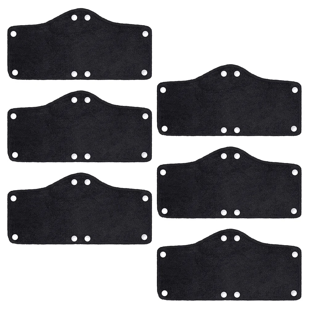 6 Pcs Hard Hat Sweatband Padding Men Hats Liners Protection Bicycles Protector Polyester Man